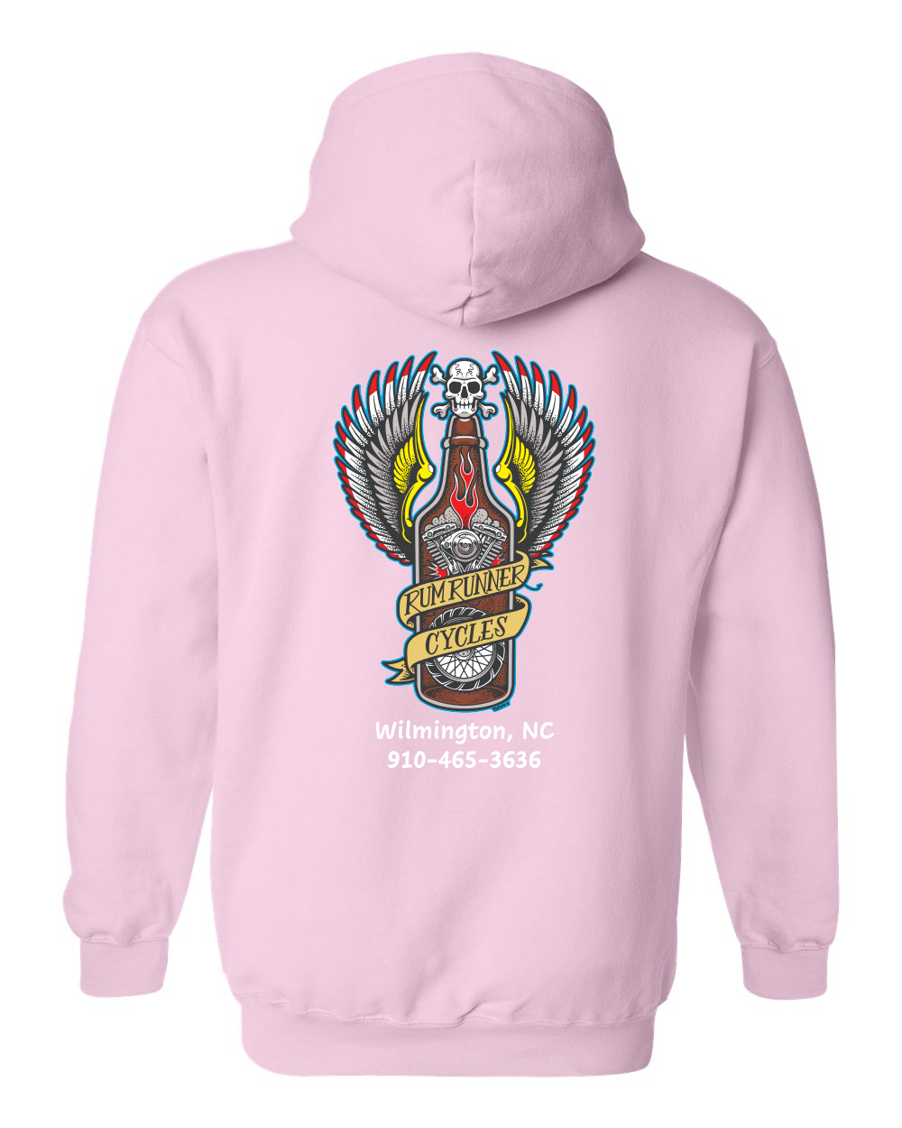 Rum Runner Cycles Unisex Heavy Blend™ Hooded Sweatshirt (click for more colors)