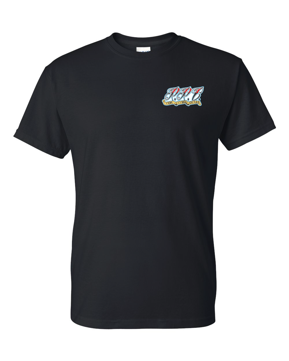 Rum Runner Cycles Unisex DryBlend® T-Shirt (click for more colors)